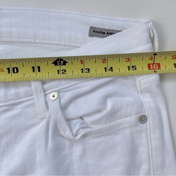 Citizens of Humanity Women's Avedon Ultra Skinny Jean in Optic White Size 29 EUC - Picture 9 of 11
